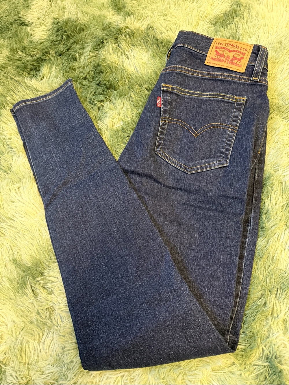 Levi's Dark Indigo Skinny Jeans